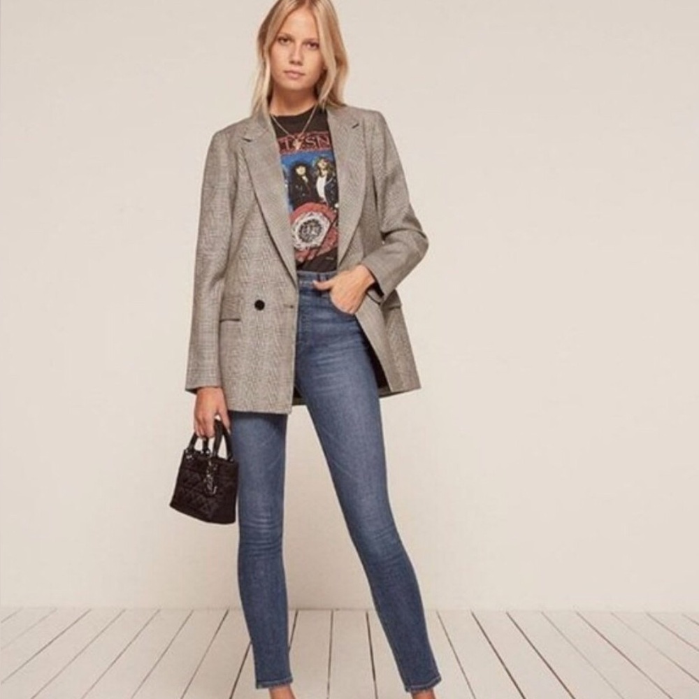 REFORMATION HIGH and SKINNY JEANS